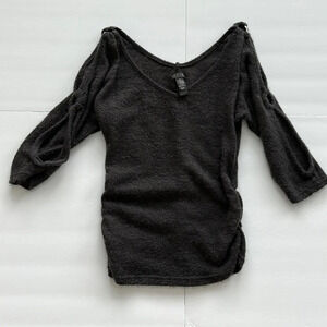 Voice Grey Sweater Sz SM